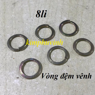 M8 - 50 con VÒNG ĐỆM VÊNH, LÔNG ĐỀN VÊNH (8LY)