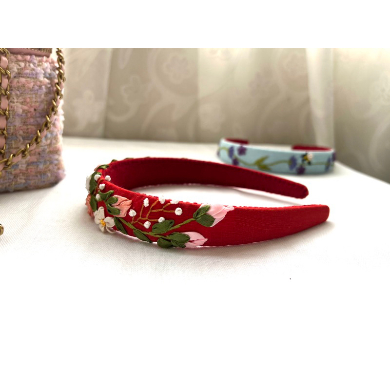 Cài tóc thêu tay Handmade by Chang