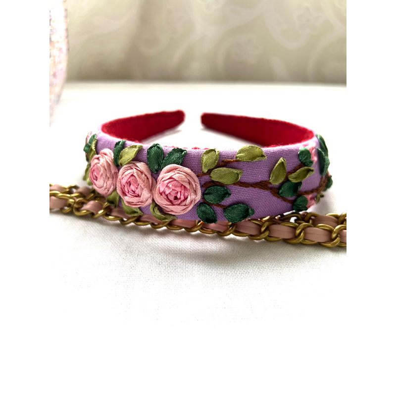 Cài tóc thêu tay Handmade by Chang