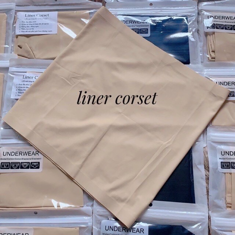 Áo lót Liner Corset LOẠI 1 (SU ĐÚC) SAM SAM lót trong chống ngứa khi đeo đai nịt bụng
