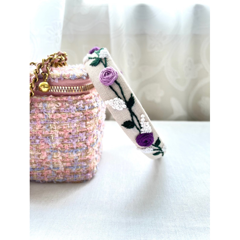 Cài tóc thêu tay Handmade by Chang