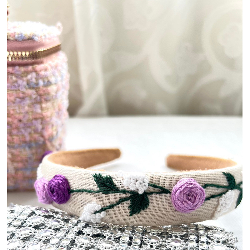 Cài tóc thêu tay Handmade by Chang