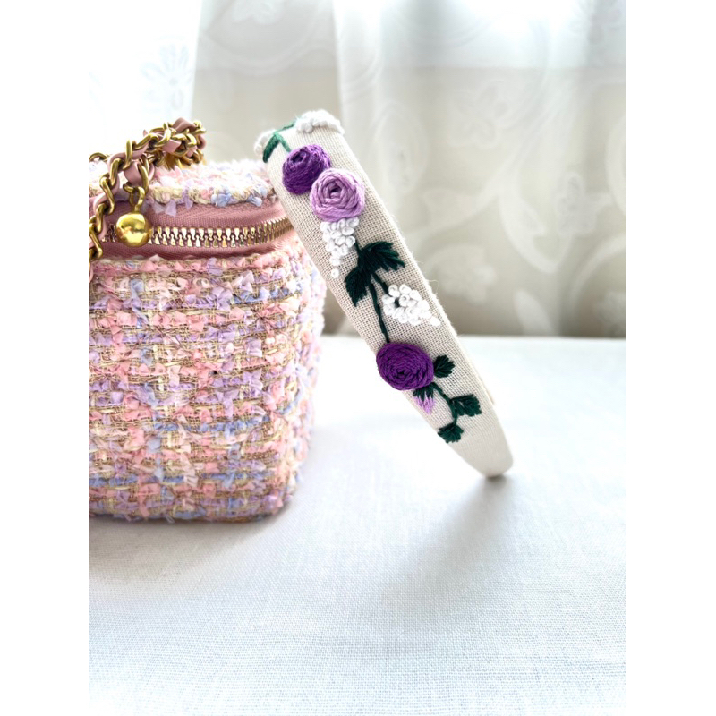 Cài tóc thêu tay Handmade by Chang