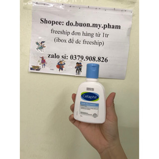 Auth - Sữa rửa mặt Cetaphil mini 125ml Gentle Skin Cleanser mẫu mới rồi ạ