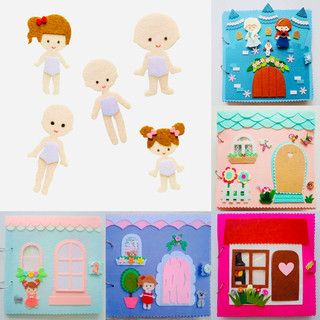 Búp bê vải bán rời (KHÔNG PHẢI QUYỂN SÁCH Ạ) thuộc các Bộ Sách vải của Tulip Store - MUA THÊM FĐỂ CHƠI NẾU CẦN