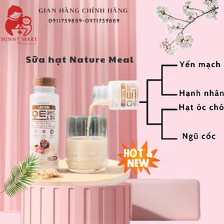 Sữa hạt NATURE MEAL yến mạch , hạnh nhân , óc chó 250ml