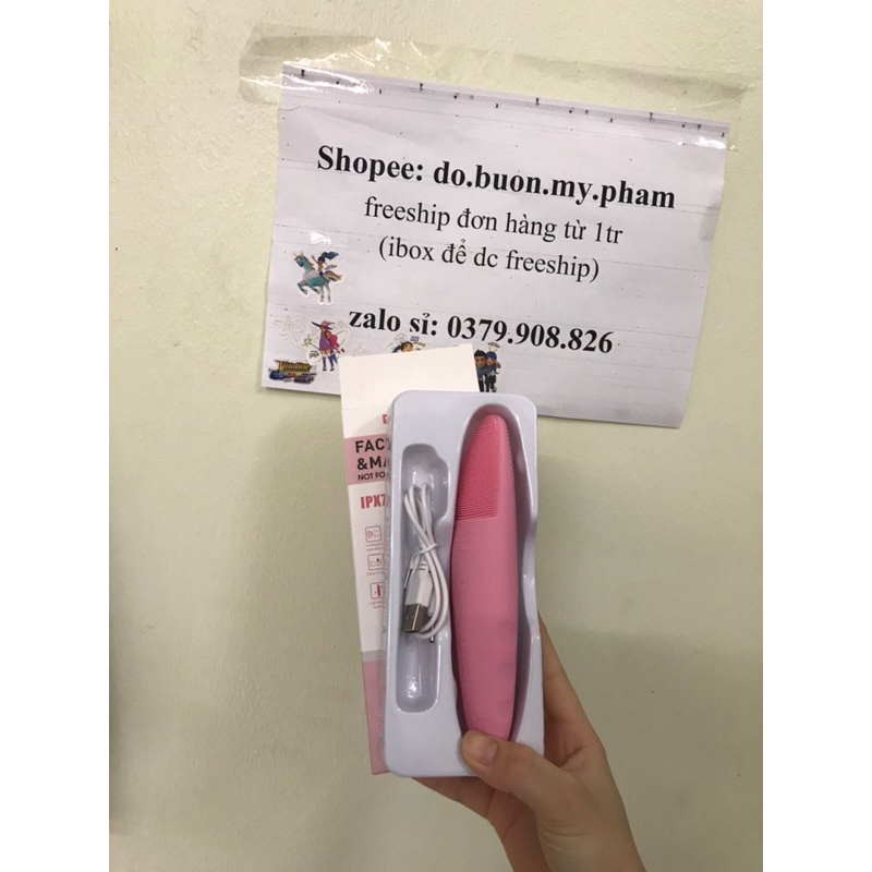 [ Auth] máy rửa mặt Sonic Facial Brush Massage - Kyunglab