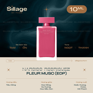 Nar c i s o for her fleur musc edp | mẫu thử nước hoa nữ