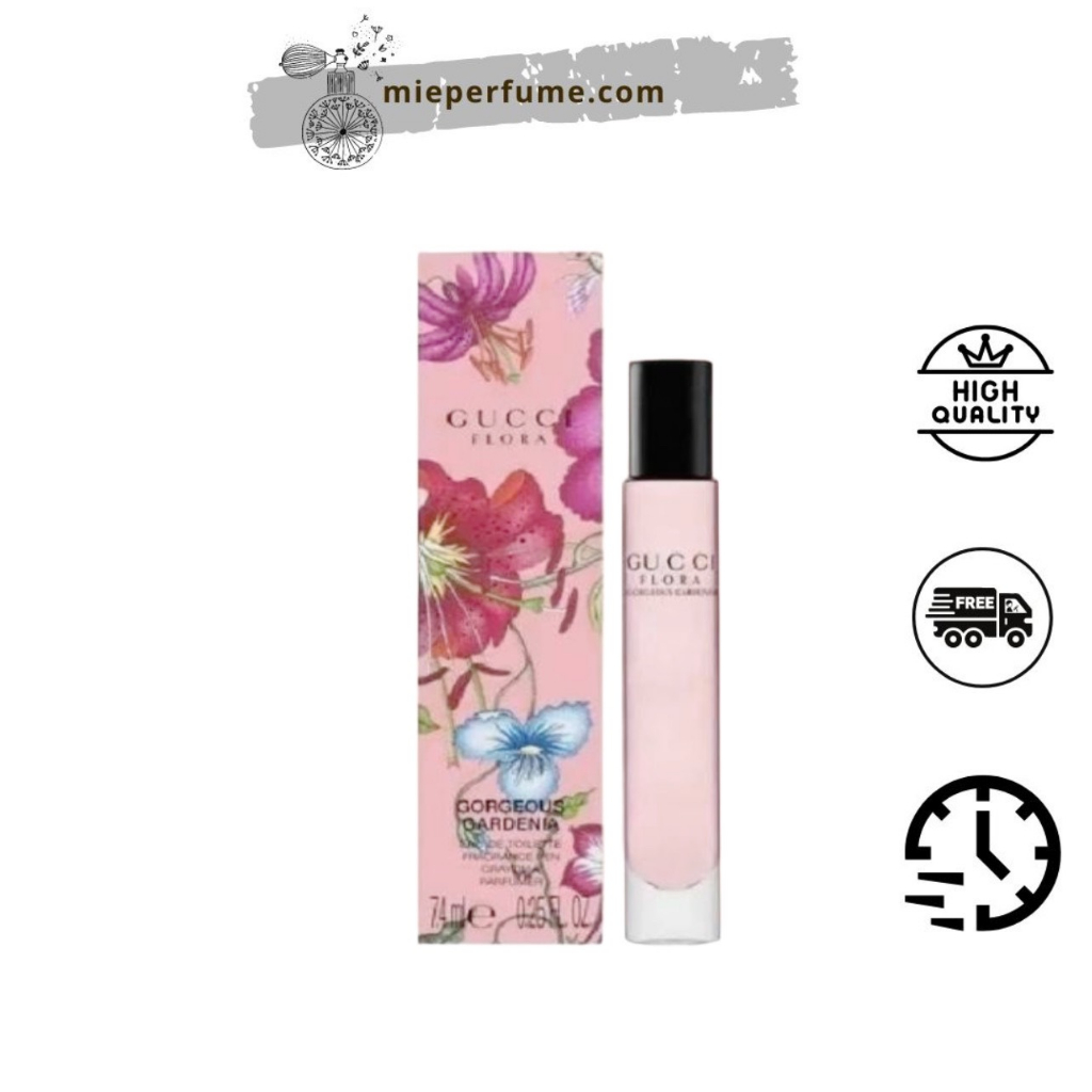 Nước hoa Gucci Flora By Gucci - Gorgeous Gardenia For Her 7.4ml chai lăn - MIE PERFUME