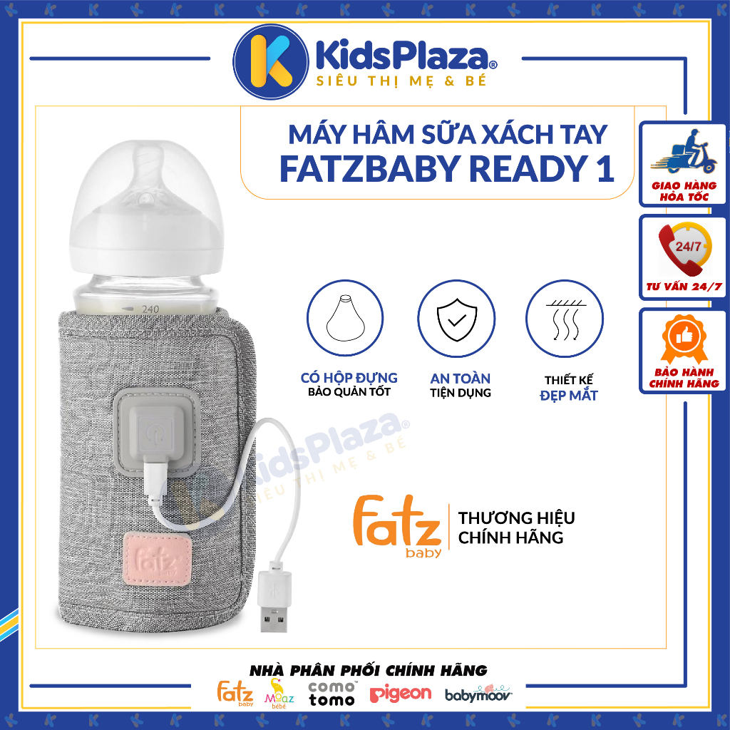 Máy Hâm Sữa Xách Tay Fatzbaby Ready 1 - FB3101TN