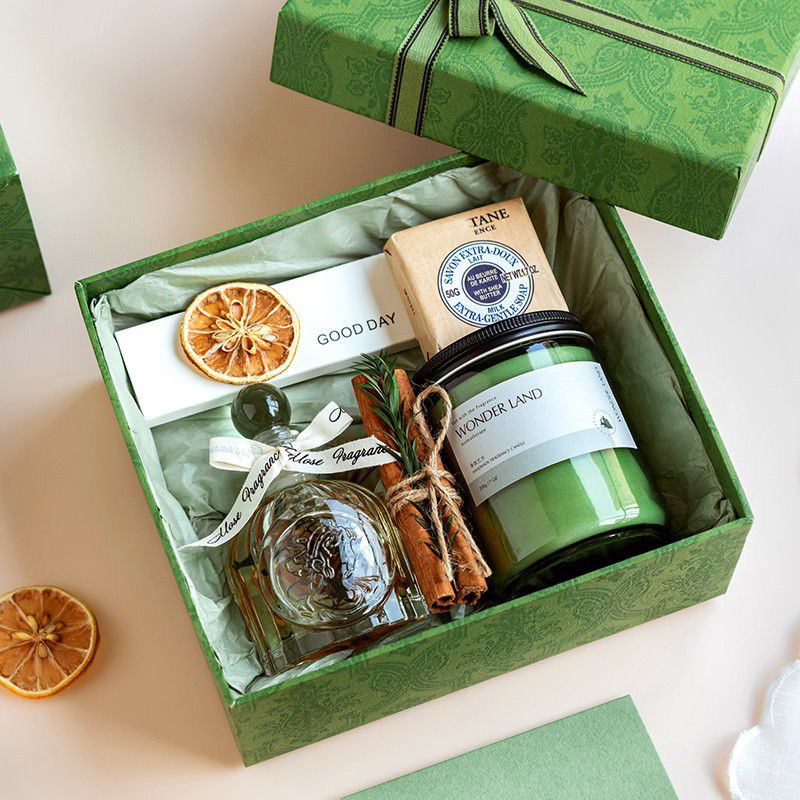 Set Nến Thơm Hương Hoa Cỏ Tự Nhiên Quà Tặng Bạn Bè Ý Nghĩa