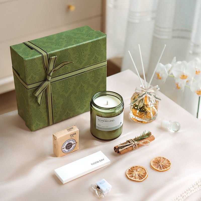 Set Nến Thơm Hương Hoa Cỏ Tự Nhiên Quà Tặng Bạn Bè Ý Nghĩa