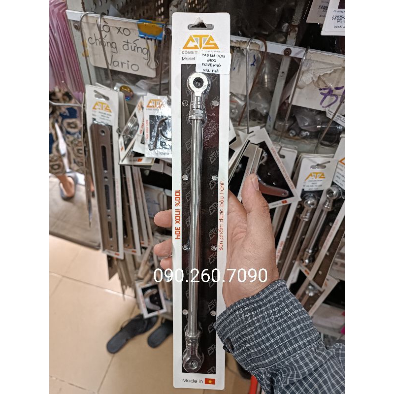 Pát giữ má đùm inox304 Thailan thương hiệu CTS gắn nhiều dòng xe