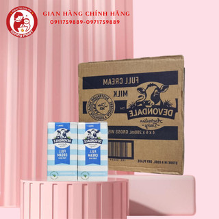 Sữa tươi Devondale nguyên kem hộp 200ml