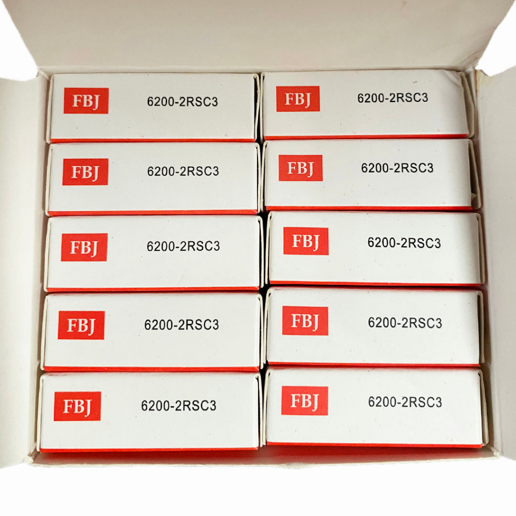10 vòng bi 6200 6201 6202 6203 6204 6205 6206 6207 - Bi FBJ Nhật Bản chính hãng