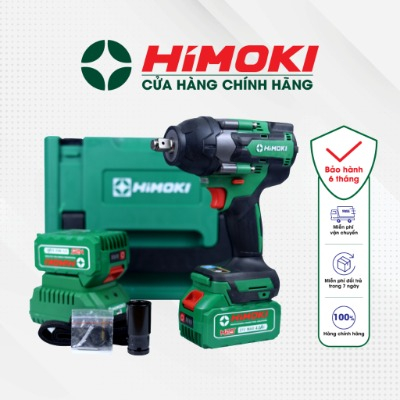 Máy Siết bulong Himoki 650N HM-IW650N Không Chổi Than - chân pin phổ thông lõi đồng 100%