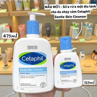 SỮA RỬA MẶT DỊU NHẸ CETAPHIL GENTLE SKIN CLEANSER - MẪU MỚI 2023