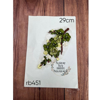 Nhánh hoa đào ruy băng xinh xắn 29cm