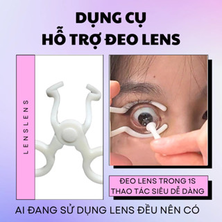 Dụng Cụ Hỗ Trợ Đeo Lens Siêu Dễ Dàng Màu Sắc Random