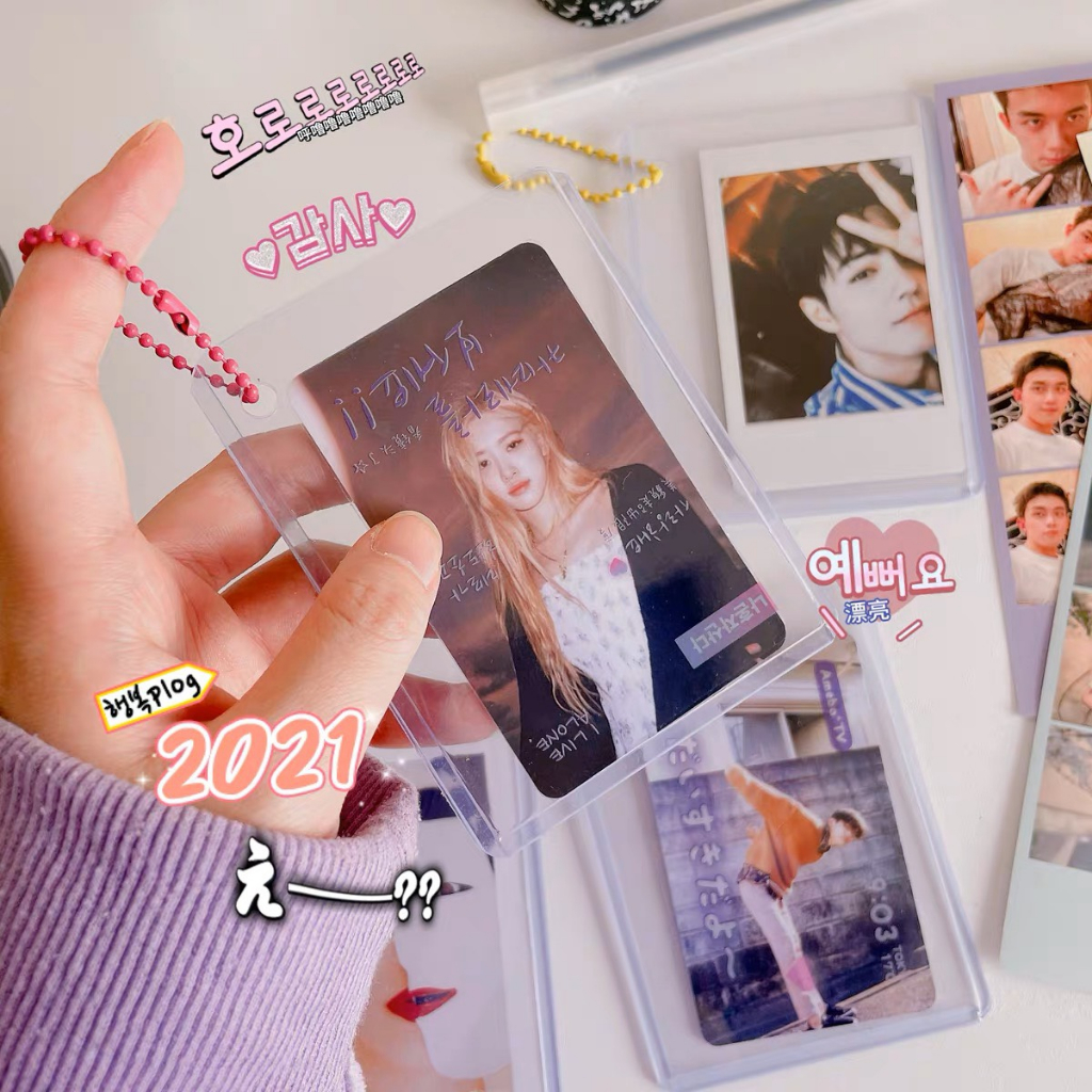 Top loader đựng thẻ ảnh - loại có móc treo