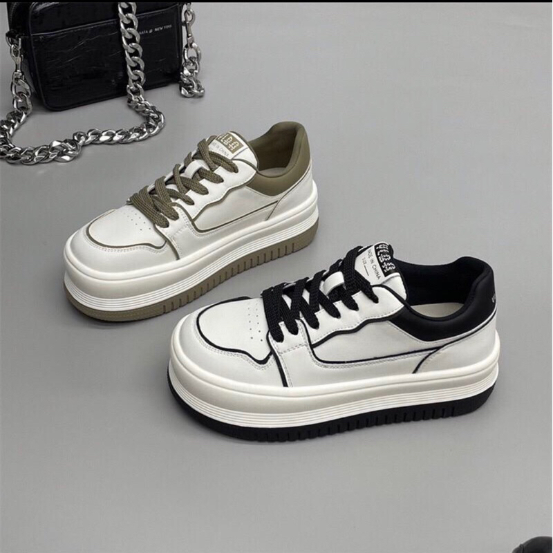 GIÀY THỂ THAO CHẤT DA MỀM MỊN