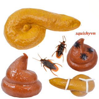 Cục phân giả dài Eva số 7 cục shit giả đồ chơi troll squishy hình cục cứt chêu đùa bạn bè vui nhộn