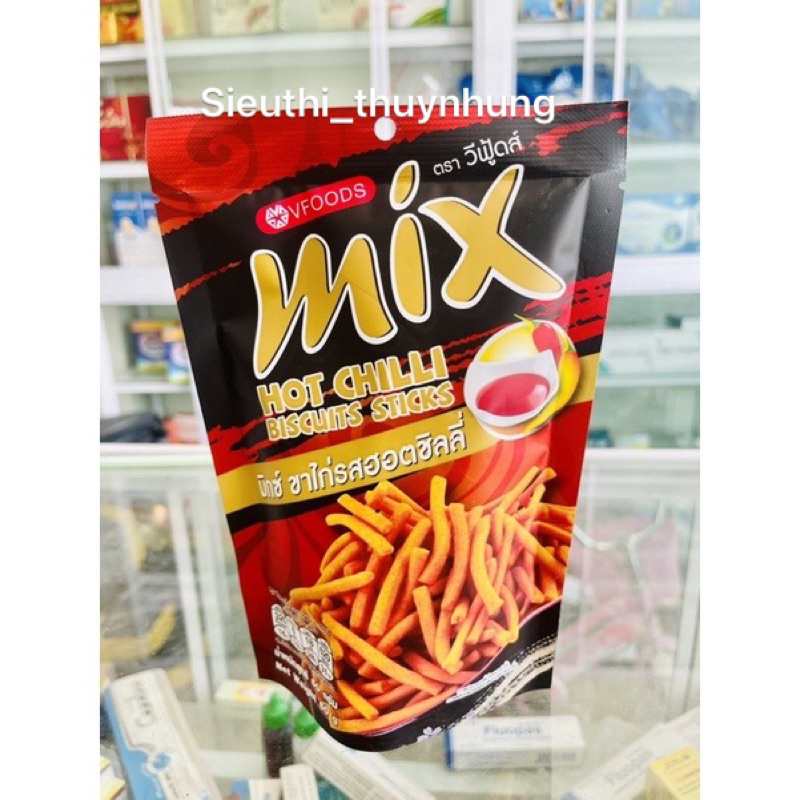 Bim bim Que Mix Thái Lan VFOODS Siêu Ngon - Gói To 60gr