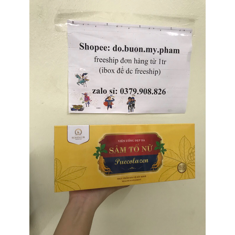 [Nguyên Mã] Sâm Tô Nữ Chính Hãng
