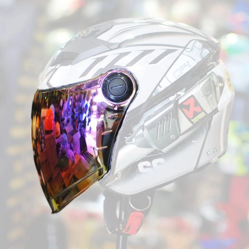 Kính thay mũ bảo hiểm 3/4 đầu Royal M268, Royal XH 01