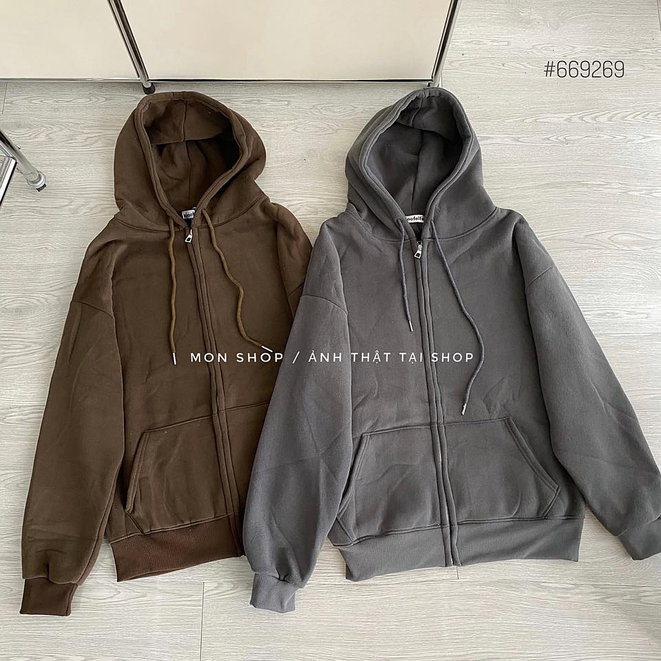 Áo khoác nỉ bông trơn 669269