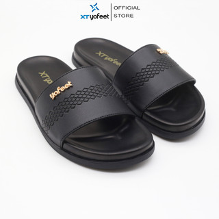  Dép  nam quai ngang YOFEET chất liệu quai da - đế cao su cao cấp. Mã: YO 31