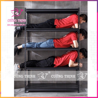 (LẮP ĐẶT 5 PHÚT) Kệ V vinatech, kệ sắt năng 5 tầng, kệ kho lắp ráp (Dài 1m2 x R40 x Cao 2m x 5 Tầng) giá rẻ