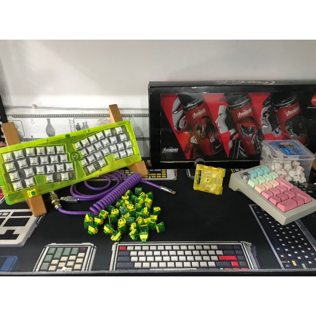 Switch linnear dùng cho bàn phím cơ Fantasy lemon đã lube Tungcustom