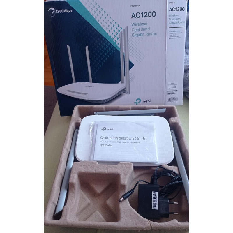 Bộ phát wifi TP-Link Archer C50 (Chuẩn AC/ AC1200Mbps/ 4 Ăng-ten ngoài)