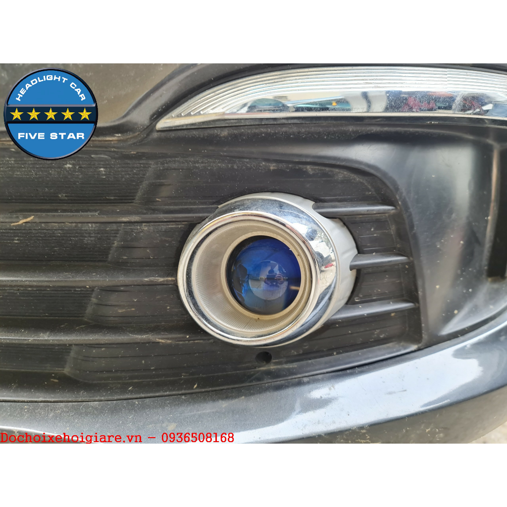 Đèn Bi Gầm Led Kia Rio 2015-2023. Five Star 2.0 inch, 55w siêu sáng, 2 chế độ cốt pha. Bao dùng thử 30 ngày