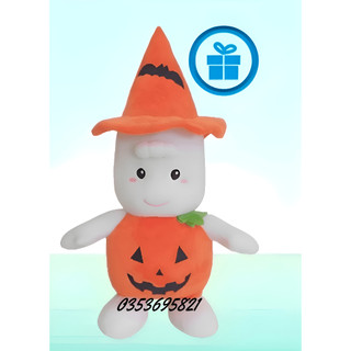 Bobby Chan hình bí ngô Hallowen cho bé hàng khuyến mãi của Bobby