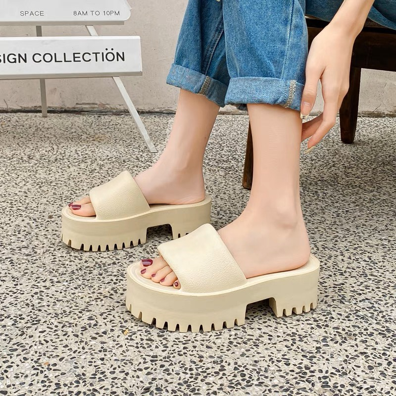 DÉP ĐÚP bản ngang quai mềm cao 7cm Thời Trang đi bộ