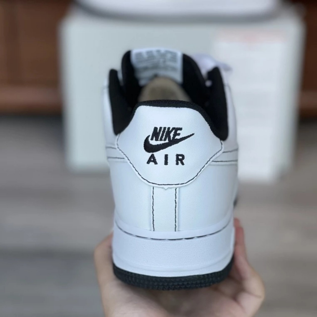 Giày _Nike Air Force 1, giày AF1 trắng đế Air viền chỉ nam nữ bản cao cấp size 36_43