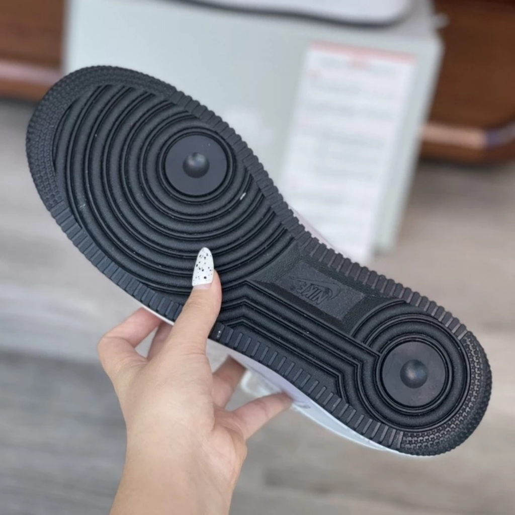 Giày _Nike Air Force 1, giày AF1 trắng đế Air viền chỉ nam nữ bản cao cấp size 36_43