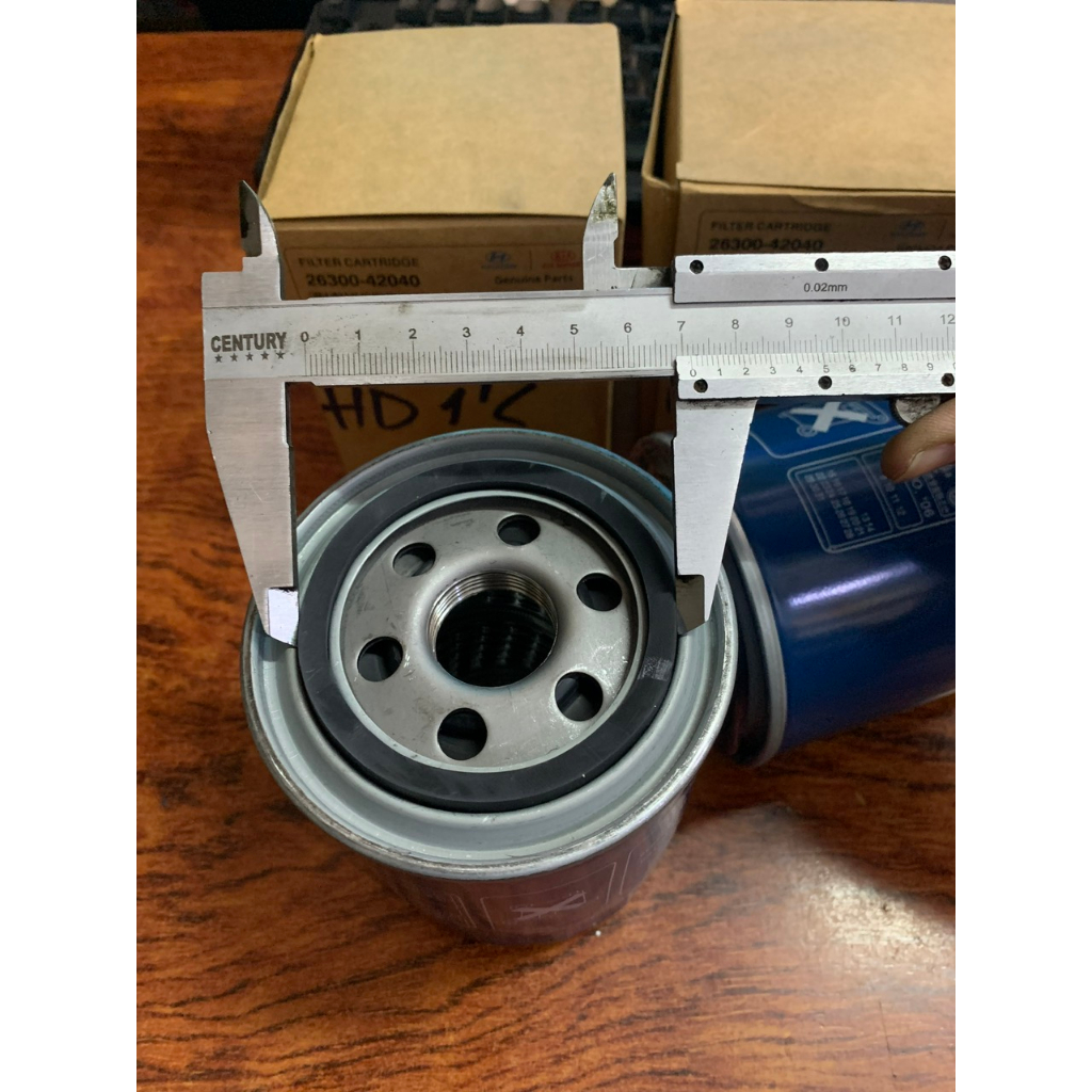 Lọc Nhớt Động Cơ Xe Tải KIA 1T4 đến 2T5, KIA Frontier, K2700, K3000, K165,K250...Hàng Chính Hãng MOBIS