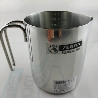 Ca đong thể tích inox 304 zebra thái lan có vạch chia, 800ml, 112590