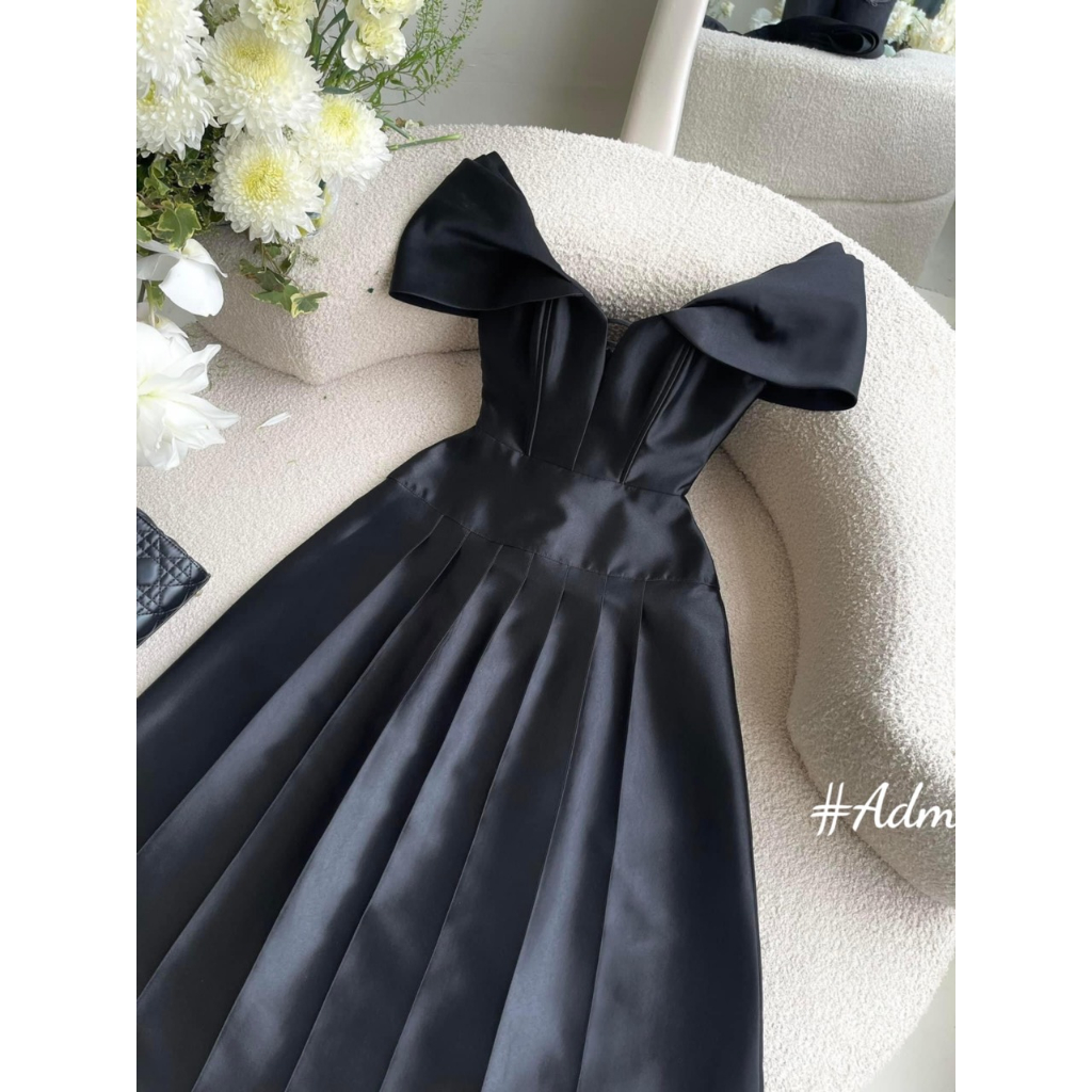 Đầm 2 Dây Dáng Dài Bồng Xòe Xinh Xắn Bùi Đượm Concept, Váy Dự Tiệc 2 Dây Dài Sang Trọng BĐ83