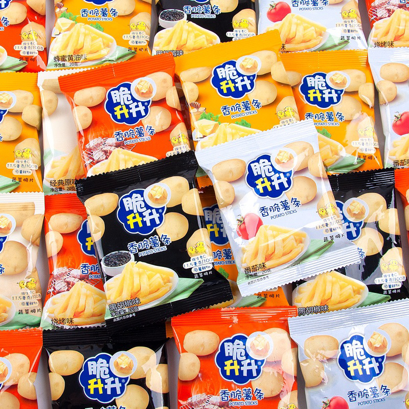 Snack Khoai Tây Chiên Giòn Bimbim Khoai Tây Chiên Giòn Gói 20G