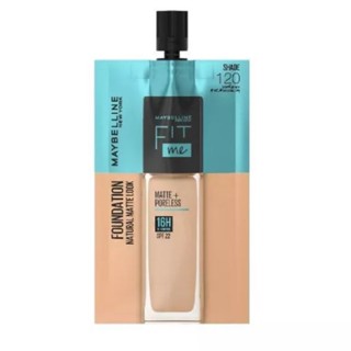 120 & 128 - Kem nền Maybeline Fit Me kiềm dầu mịn nhẹ lâu trôi