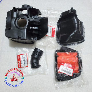 Pô e air blade 110 đời đầu, click 110 zin honda - 17253-kvg-900/ 17235-kvb-900/ 17225-kvg-900/ 17210-kvb-930