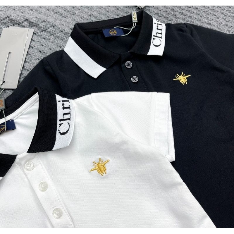 Áo Polo cộc tay cổ bẻ bé trai chất cotton co dãn size đại 20-40kg