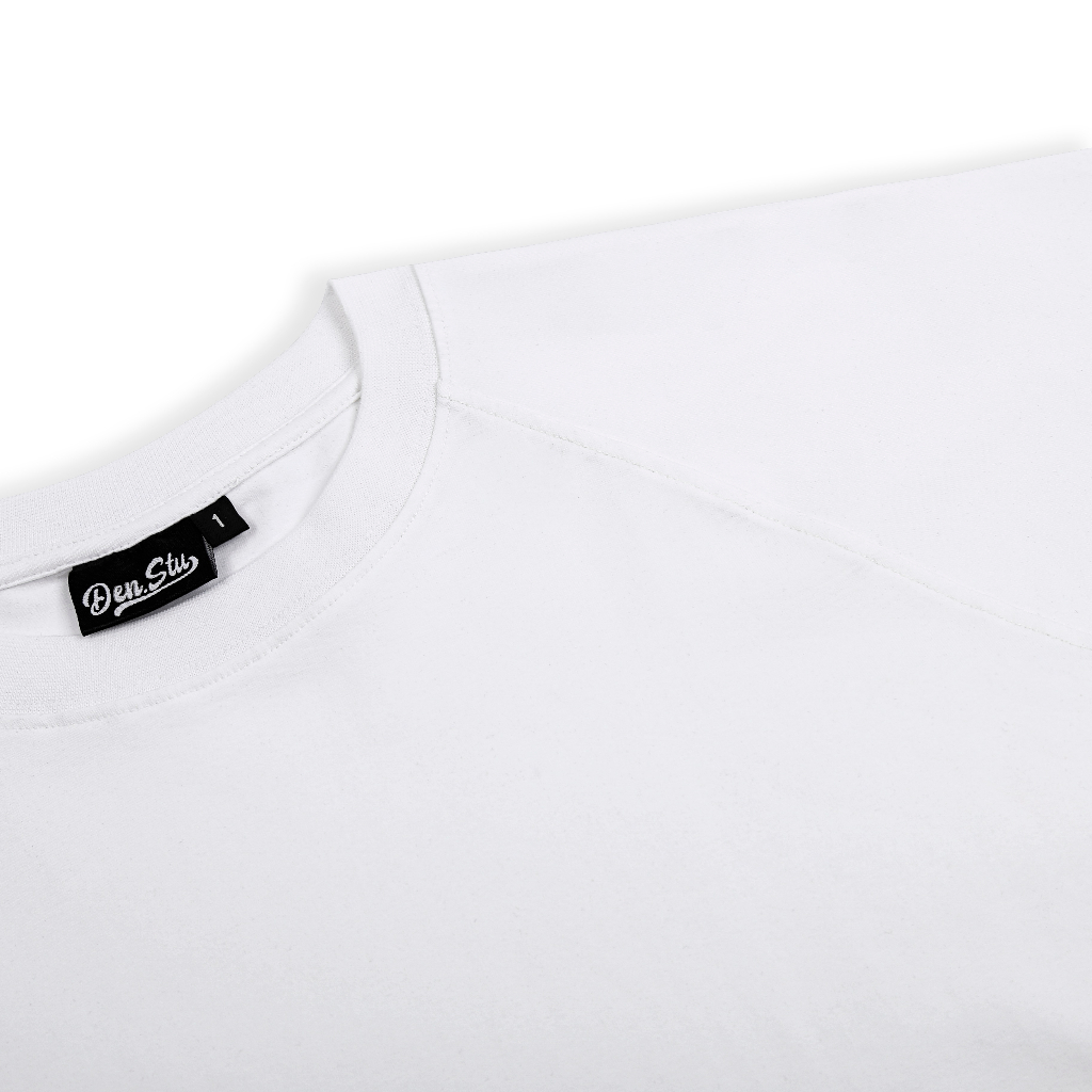 Áo Thun Trơn Raplan Form Boxy Đen Studio Premium Cotton 4 chiều