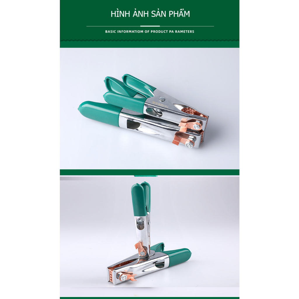 Kẹp mát tiếp đất cho máy hàn 300A, 500A TUOSEN