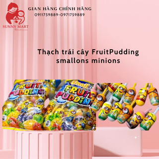 Thạch trái cây FruitPudding smallons minions & Thạch Trái Cây Pappe Pige
