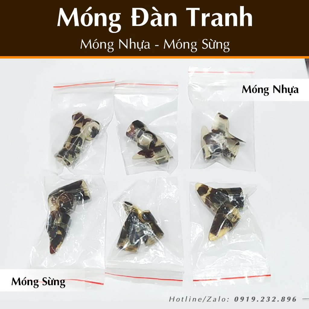 Móng Gảy Đàn Tranh - Bộ 3 Móng Đàn Tranh